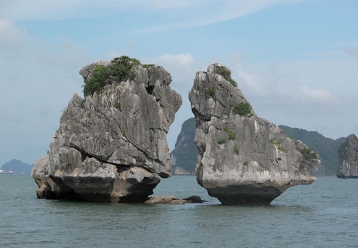 Halong bay islands and islets