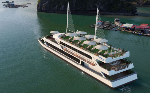 Halong Vita Mia day cruise